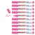 Lot de 10 marqueurs textiles - EDDING - Rose - Pointe 2-3 mm