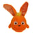 Peluche - Sunny Bunnies Turbo (orange) - 13 cm