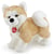 Peluche Chien Akita 25 cm