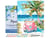 Peinture par Numéro Figured'Art avec Cadre - Voiture rose près de la mer - Kit de Loisir Créatif DIY Numéro d'Art Complet - 40x50cm toile tendue sur châssis