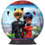 Puzzle 3D - Ball 73 pièces - Miraculous Ladybug et Chat Noir - Ravensburger