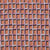 Tissu Viscose Lia carreaux saumon sur fond Violine