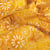Tissu  Voile de Coton Batik Naya Bali sur fond Jaune safran
