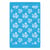 Pochoir plastique souple réutilisable 18,5 x 14,5 cm Fabrika Decoru FEUILLE 237