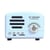 Mini Enceinte Bluetooth Rétro Portable Radio Support Carte TF Bois 6H Autonomie YONIS