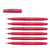 Lot de 6 Feutres extra fins - PILOT - Fineliner - 0,4 mm - Rouge