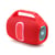 Enceinte Bluetooth Portable Sans Fil Avec Lumières RGB Et Son Clair Rouge YONIS