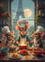 Puzzle 300 pièces - Les Petits Chefs de Paris - Bluebird Puzzle
