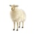 Hansa Peluche Geante Mouton Ecru 90 cm H 100 cm L - Hansa Peluches Géantes - Beige