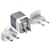 ENERGIZER Chargeur 3.0 Secteur GaN 4A USB et USB-C 38W Multiprise EU / UK / US Blanc / Gris