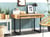 Bureau MDF Marron clair VIDA - Beliani