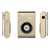 Lecteur MP3 Étanche IPX8 Avec Clip Et Écouteurs FM 4GB Bleu Sport Plongée Or YONIS