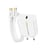 Mayaxess Chargeur Secteur pour Galaxy A33 20W + Câble USB-C 1m Blanc