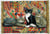 Puzzle 1000 pièces - Christie, Posky and Zelly on a Deco rug - Grafika