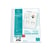 Sachet de 100 pochetttes perforées Polypropylène grainé 5/100e - A5 - Cristal - x 10 - Exacompta
