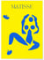 Affiche Matisse 'Femme en Bleu' – Couleurs vives et abstraites | A3 : 29,7x42cm