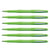 Lot de 6 stylos feutres Flair Original - Paper Mate - Pointe moyenne 1,0 mm - Vert pomme