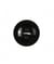 Carte de 5 boutons capsule noire 17mm - Distrifil Noir