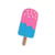 Ecusson glace  3cm x 7cm