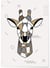 Affiche Girafe scandinave | A3 : 29,7x42cm