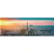 Puzzle panorama vue sur paris et la tour eiffel 1000 pièces - collection ville et monument france - clementoni - 39641