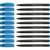 Lot de 10 Feutres Fineliner SCHNEIDER Topliner 967 - Bleu clair - Pointe 0.4 mm - Plastique recyclé