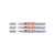 Lot de 3 marqueurs peinture brillante EDDING argent pointe 1-2 mm