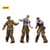 Zombie - Pack 3 figurines Dark Source Firefighters 8 cm