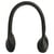 Lot de 2 anses de sac modernes 38 cm noir