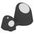 Avizar Support Bureau MagSafe, Apple Watch et AirPods Station d'accueil 3 en 1 Noir