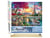 Peinture par Numéro Figured'Art - Diner en bords de Seine - Kit de Loisir Créatif DIY Numéro d'Art Complet - 40x50cm toile roulée + châssis en bois à monter