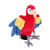 Marionnette Peluche – Perroquet - Hape - Rouge