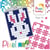 Kit créatif Pixel porte-clé 4x3cm Lapin