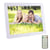 Cadre Photo Numérique 12 pouces LCD SD USB MP3 Vidéos Blanc YONIS