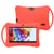 Housse Tablette Enfant Etui Silicone 7 Pouces Antichoc Rouge YONIS