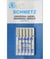 Aiguilles Universelles pour Machine - Assortiment Mix 70,80,90,100 - 130/705H - 5 pces - SCHMETZ Gris
