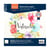 Papier aquarelle rugueux Florence - 50 feuilles - Blanc cassé - 30,5 x 30,5 cm - 300 g/m²