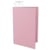 Carte A6, HD, uni, FSC Mix Credit, rosé, 210x148mm, 220g / m², 5 pces