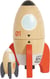 Duo De Fusées De L'espace Magnétiques - Le Toy Van - Orange