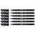 Lot de 6 marqueurs permanents - STABILO - OHPen - Pointe fine 0,7 mm - Noir