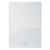 Sachet de 10 chemises double poche polypropylène souple 2/10e - A4 ou A3 - Cristal - x 2 - Exacompta