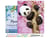 Peinture par Numéro Figured'Art avec Cadre - Bébé Panda - Kit de Loisir Créatif DIY Numéro d'Art Complet - 40x50cm toile tendue sur châssis