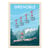 Affiche 50 x 70 cm -  Grenoble France - Olahoop Travel Posters