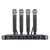 Système Microphone Sans Fil UHF 4 Canaux Pour Événements Et Concerts YONIS