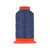 Bobine fil mousse polyester 1000m fabriqué en France pour surjeteuse bleu marine