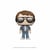 Retour vers le Futur - Figurine POP! Marty avec lunettes 9 cm - Funko