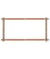 Cadre Rotatif pour Tapisserie à Clipser – 45.7 x 30.4 cm - Milward Marron