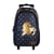 Sac à dos à roulettes Cybel bleu marine  – bagtrotter