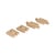 33393 Lot 4 mini rails double mâle double femelle