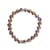 Bracelet Quartz Fumé Perles rondes 8 mm - Omsaé